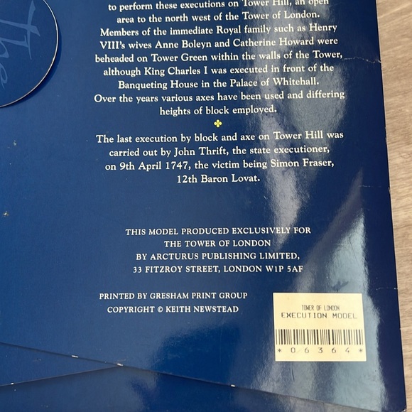 NIB Tower of London Execution Model - Picture 5 of 5